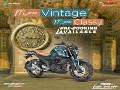 Pre-booking of Yamaha FZ-S Fi V3 ABS Vintage Edition has started!